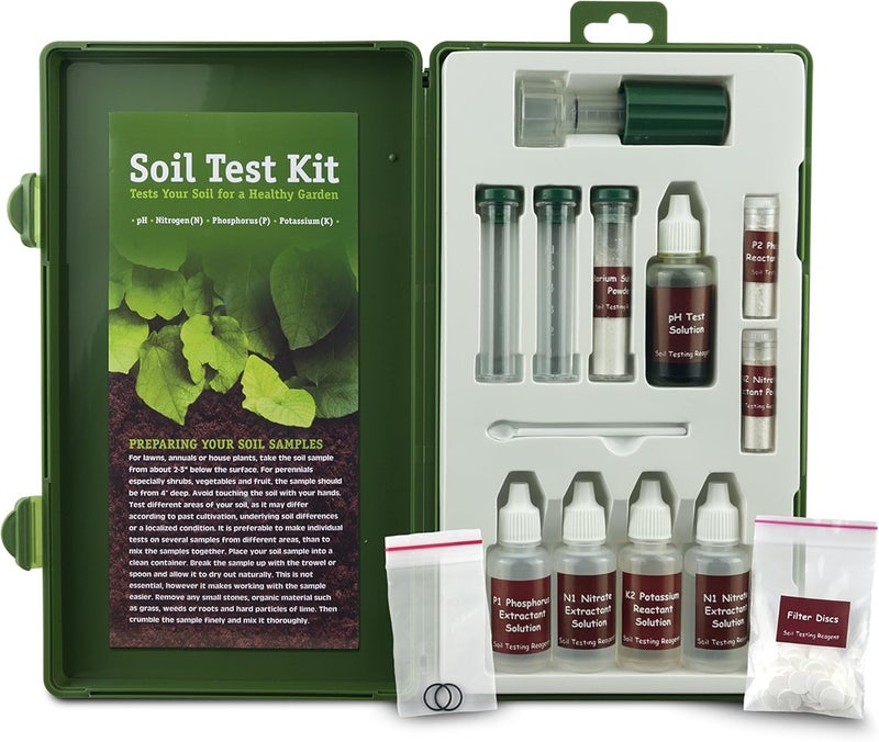 Luster Leaf 1662 Professional Soil Test Kit - 40 Tests for pH, Nitrogen, Phosphorus, and Potash - Image 2